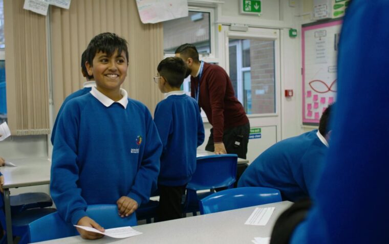 Oracy In Action kid smiling