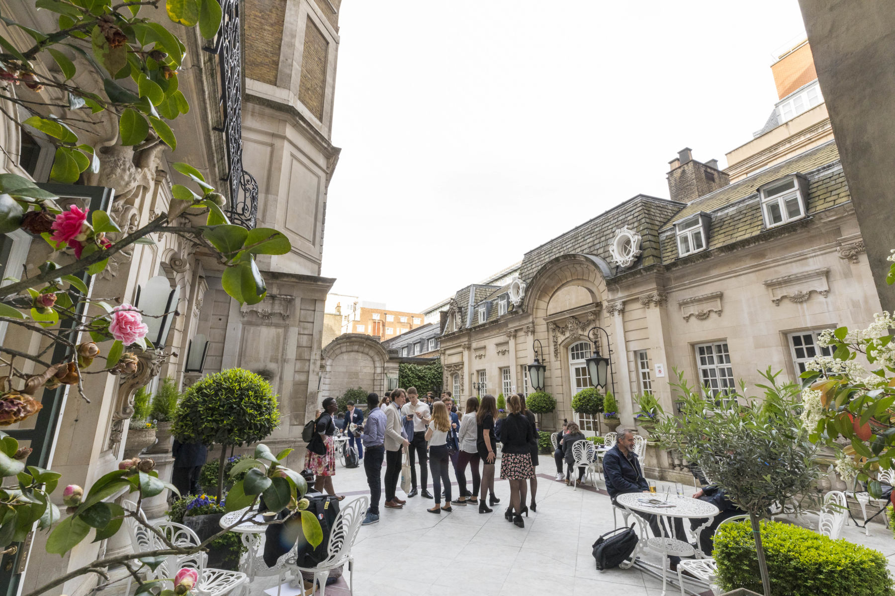 A picture of Dartmouth House outdoor terrace