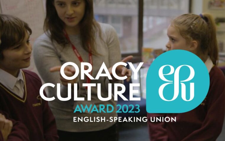 Front cover of ESU Oracy Awards 2023