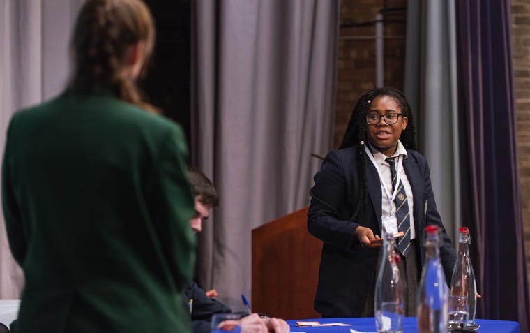 Picture of a Public Speaking Competition Team