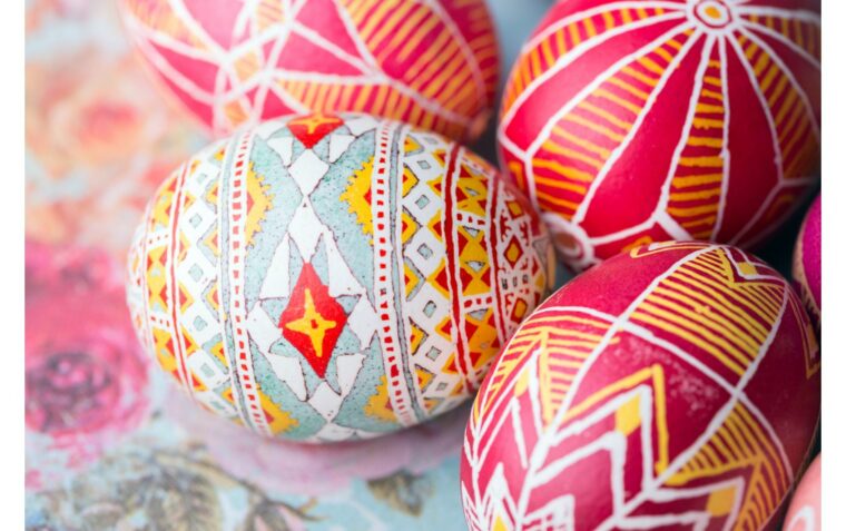 pysanka - painted Easter eggs