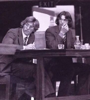 Edward Stourton and Sir Nicholas Mostyn debating